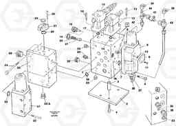 37831 Slew valve assembly EC450 SER NO 1782-1909, Volvo Construction Equipment