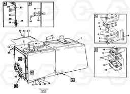 49322 Fuel tank with fitting parts EC450 SER NO 1782-1909, Volvo Construction Equipment
