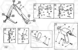 43018 Electric installation on handling equipment, 3 pcs. EC450 SER NO 1782-1909, Volvo Construction Equipment