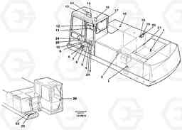 9358 Sign plates and transfer,inner location EC450 SER NO 1782-1909, Volvo Construction Equipment