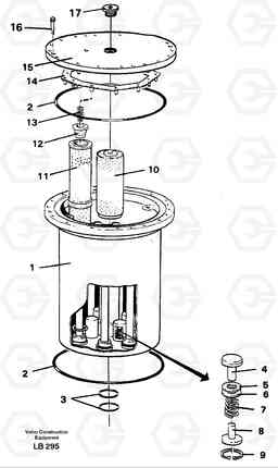 18777 Filter box EC450 SER NO 1782-1909, Volvo Construction Equipment