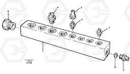 43822 Connection board EC450 SER NO 1782-1909, Volvo Construction Equipment