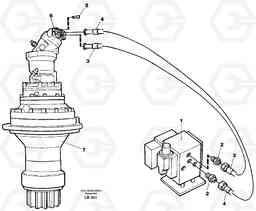 37830 Boom swing system EC450 SER NO 1782-1909, Volvo Construction Equipment