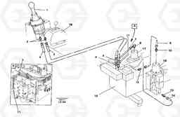 41377 Servo hydraulics, bucket EC450 SER NO 1782-1909, Volvo Construction Equipment