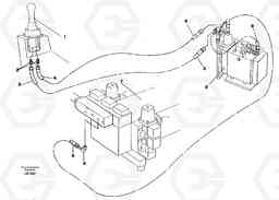 37833 Servo hydraulics, slewing of superstructure EC450 SER NO 1782-1909, Volvo Construction Equipment