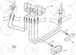 41380 Servo hydraulic return line tank EC450 SER NO 1782-1909, Volvo Construction Equipment