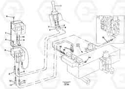 53543 Servo hydraulics, handling equipment, 3 pcs EC450 SER NO 1782-1909, Volvo Construction Equipment