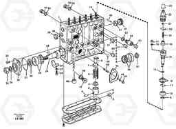 86575 Injection pump EC450 SER NO 1782-1909, Volvo Construction Equipment