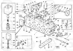 30104 Main valve assembly block EC650 SER NO 539-618, Volvo Construction Equipment