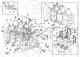 30107 Main valve assembly, tubes connections EC650 SER NO 539-618, Volvo Construction Equipment