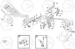 95357 Hydraulic system, dipperarm EC650 SER NO 539-618, Volvo Construction Equipment