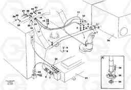 59005 Hydraulic system, return lines EC650 SER NO 539-618, Volvo Construction Equipment