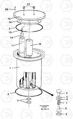 21535 Filter box EC650 SER NO 539-618, Volvo Construction Equipment