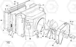 30095 Hydraulic oil cooler EC650 SER NO 539-618, Volvo Construction Equipment