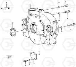 23171 Flywheel housing EC650 SER NO 539-618, Volvo Construction Equipment