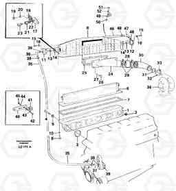 40846 Intercooler EC650 SER NO 539-618, Volvo Construction Equipment