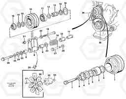 64707 Belt transmission EC650 SER NO 539-618, Volvo Construction Equipment