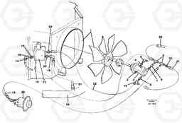 30096 Hydraulic system, oil cooler EC650 SER NO 539-618, Volvo Construction Equipment