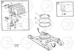 52819 Slewing ring attachment EC650 SER NO 539-618, Volvo Construction Equipment