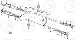 9030 Pedal valve EC650 SER NO 539-618, Volvo Construction Equipment