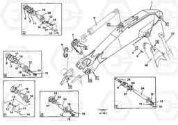 28001 Backhoe dipper incl. attachements, 3,25m EC650 SER NO 539-618, Volvo Construction Equipment