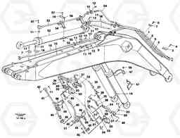 30088 Hydraulic system, boom, 7,6m EC650 SER NO 539-618, Volvo Construction Equipment