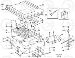 26482 Electrical distribution box EC650 SER NO 539-618, Volvo Construction Equipment