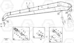 28003 Dipper arm incl. attachements, handling equipment EC650 SER NO 539-618, Volvo Construction Equipment