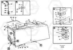 28246 Fuel tank with fitting parts EC650 SER NO 539-618, Volvo Construction Equipment