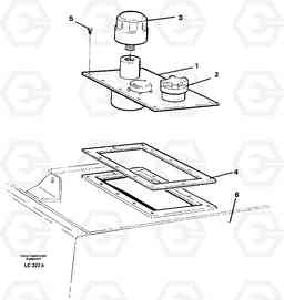 66578 Cover EC650 SER NO 539-618, Volvo Construction Equipment
