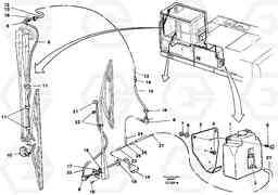 47802 Windshield washer EC650 SER NO 539-618, Volvo Construction Equipment