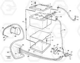 30479 Battery, assembly EC650 SER NO 539-618, Volvo Construction Equipment