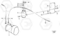 8012 Starter element, assembly EC650 SER NO 539-618, Volvo Construction Equipment