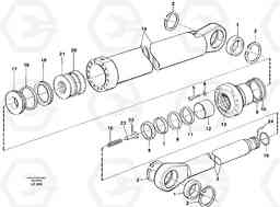 68734 Bucket cylinder EC650 SER NO 539-618, Volvo Construction Equipment