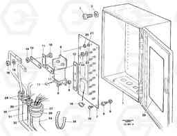 25141 Main fuse box EC650 SER NO 539-618, Volvo Construction Equipment