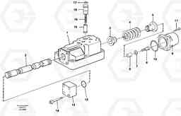 9041 Four-way valve EC650 SER NO 539-618, Volvo Construction Equipment