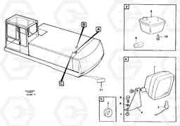 47455 Lighting, rear EC650 SER NO 539-618, Volvo Construction Equipment