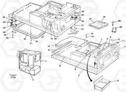 25149 Cab body and operators area EC650 SER NO 539-618, Volvo Construction Equipment