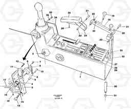 30696 Side panel, left EC650 SER NO 539-618, Volvo Construction Equipment