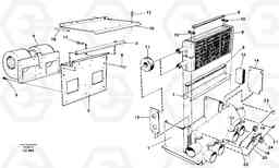 30693 Cab heater EC650 SER NO 539-618, Volvo Construction Equipment