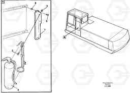 28007 Fire extinguisher EC650 SER NO 539-618, Volvo Construction Equipment