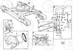 26501 Travel motor hydraulics, undercarriage EC650 SER NO 539-618, Volvo Construction Equipment