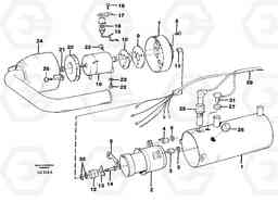 25165 Heater, diesel EC650 SER NO 539-618, Volvo Construction Equipment