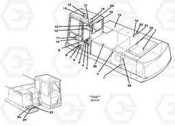 9362 Sign plates and transfer,inner location EC650 SER NO 539-618, Volvo Construction Equipment