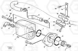 92242 Servo pump with assembly parts EC650 SER NO 539-618, Volvo Construction Equipment