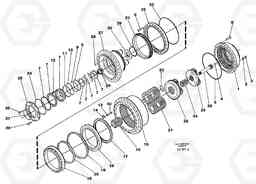 25142 Planetary gear, travel EC650 SER NO 539-618, Volvo Construction Equipment