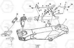 30098 Hydraulic system, dipper arm 3.0 m EC650 SER NO 539-618, Volvo Construction Equipment