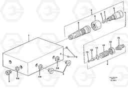 21545 Pressure limiting valve, main valve EC650 SER NO 539-618, Volvo Construction Equipment