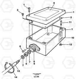 26487 Electric installation for load limiting device EC650 SER NO 539-618, Volvo Construction Equipment