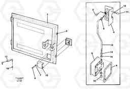 82818 Door, cab elevation, 1830mm EC650 SER NO 539-618, Volvo Construction Equipment